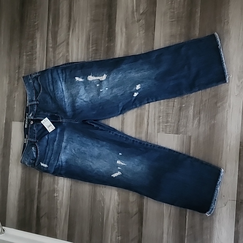 Sound/style size 14 slim straight ankle jeans